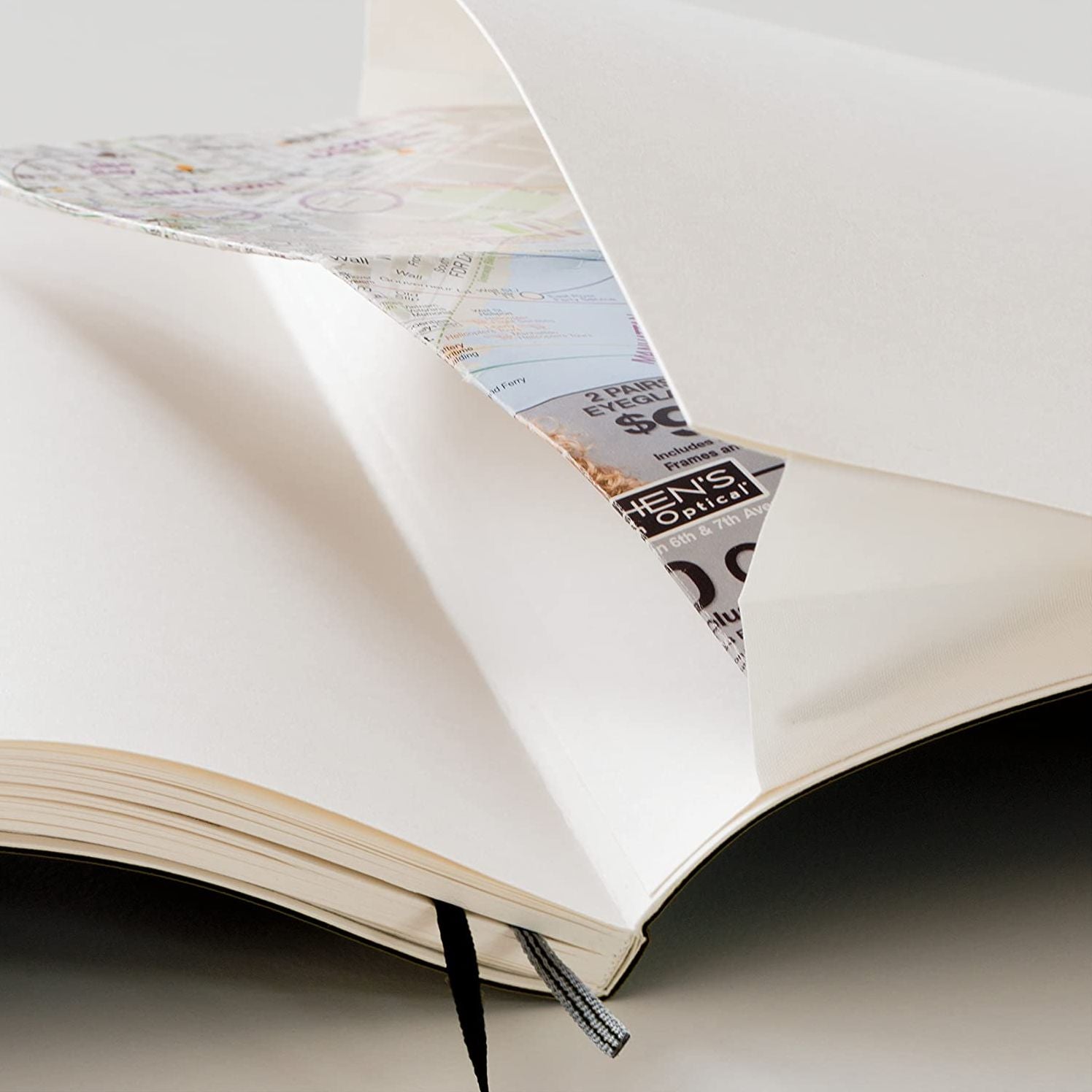 Leuchtturm Black Unlined Softcover Medium Notebook - Image 4
