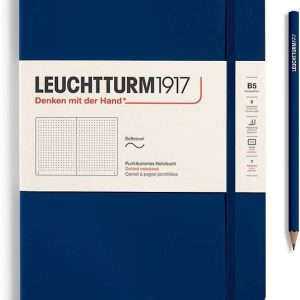Leuchtturm1917 Navy Softcover Composition Dotted Journal
