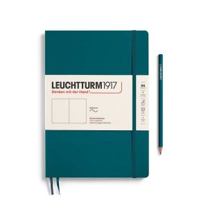 Leuchtturm1917 Pacific Green Softcover Composition Plain Journal