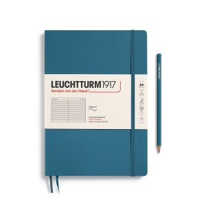 Leuchtturm1917 Stone Blue Softcover Composition Ruled Journal