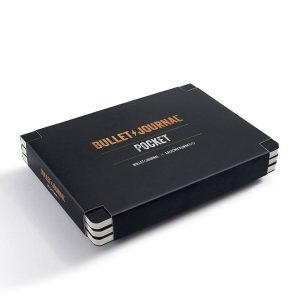 Leuchtturm Bullet Journal Pocket. dotted. black. 3-pack