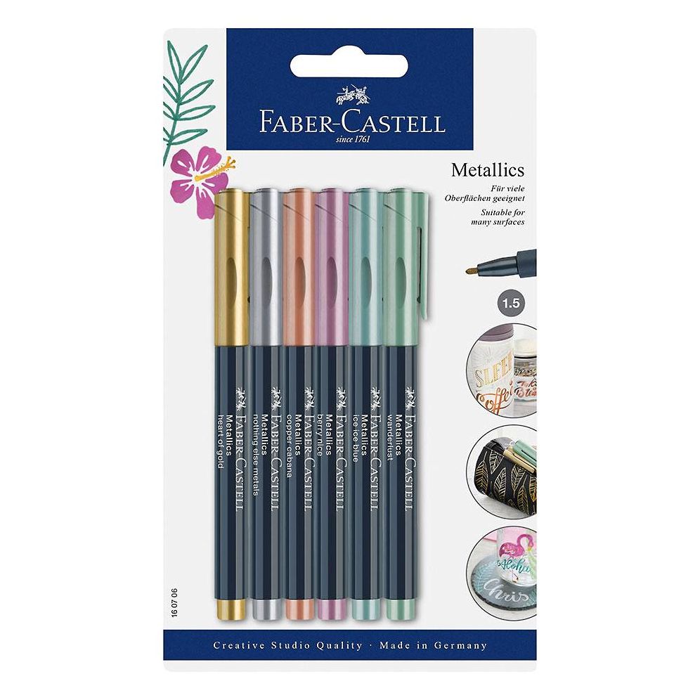 Faber Castell Creative Studio Metallic Markers - Image 8