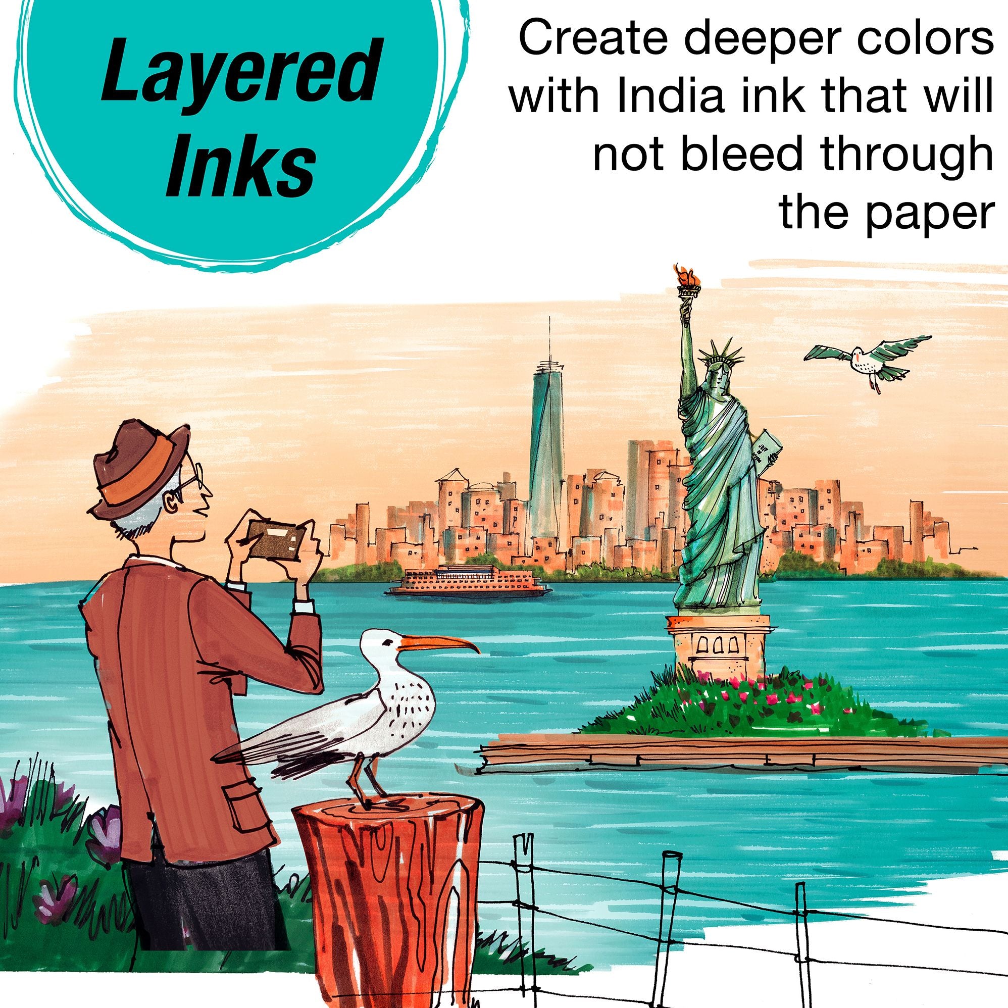 Pitt Artist Pen Limited Edition City Collection - New York - Image 6