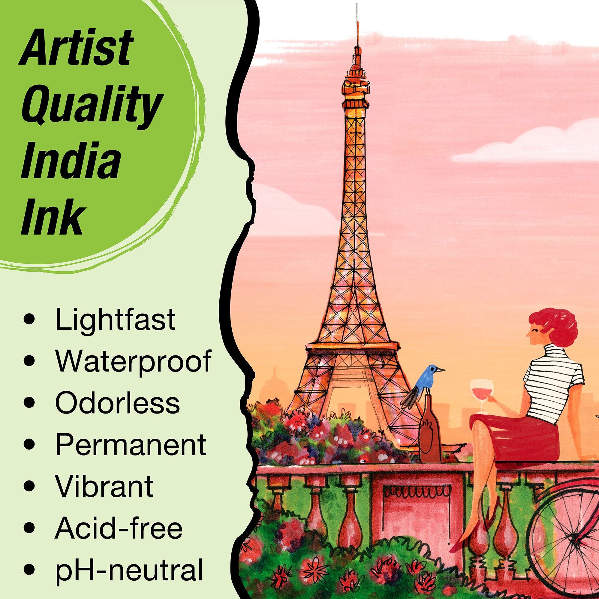 Pitt Artist Pen Limited Edition City Collection - Paris - Image 5