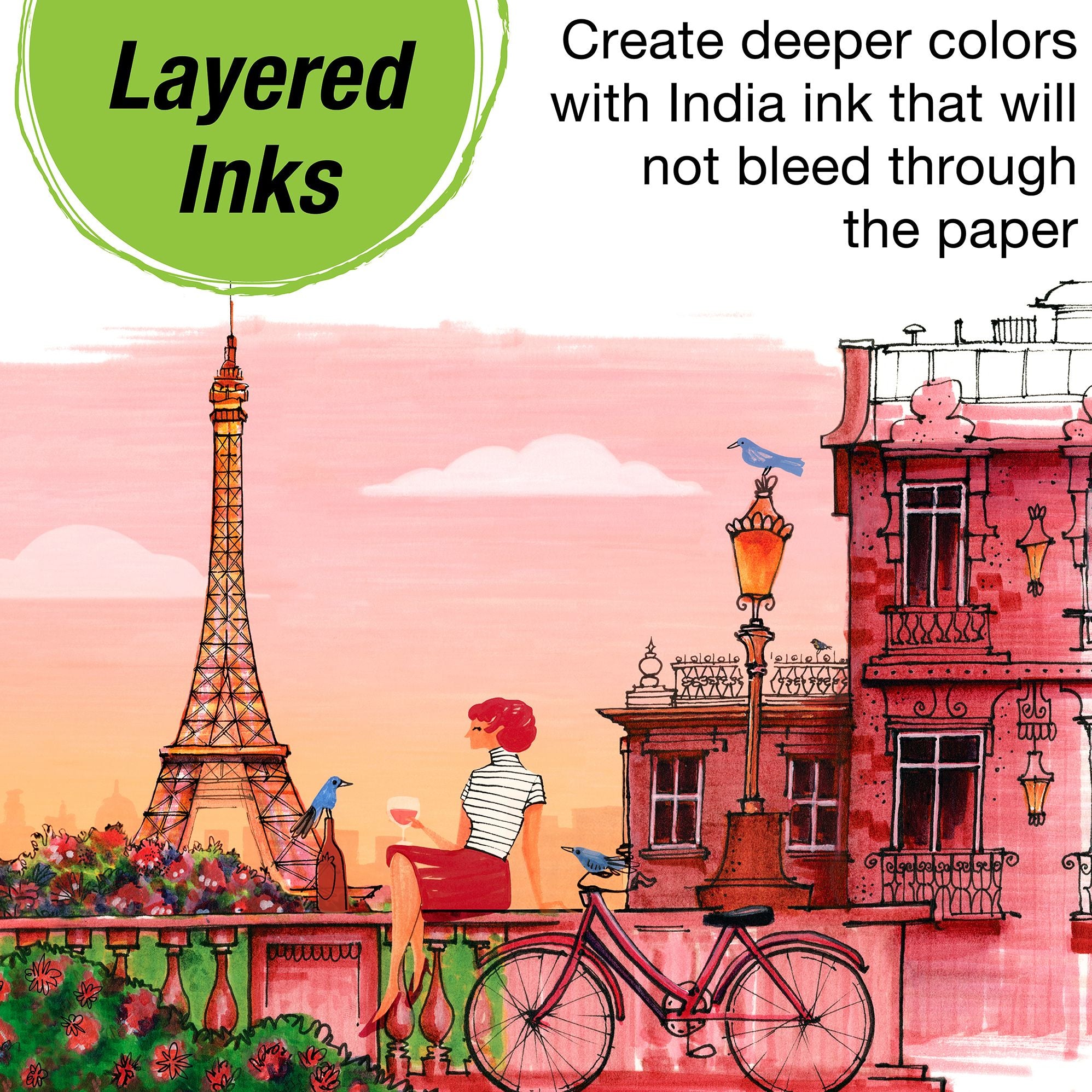 Pitt Artist Pen Limited Edition City Collection - Paris - Image 6