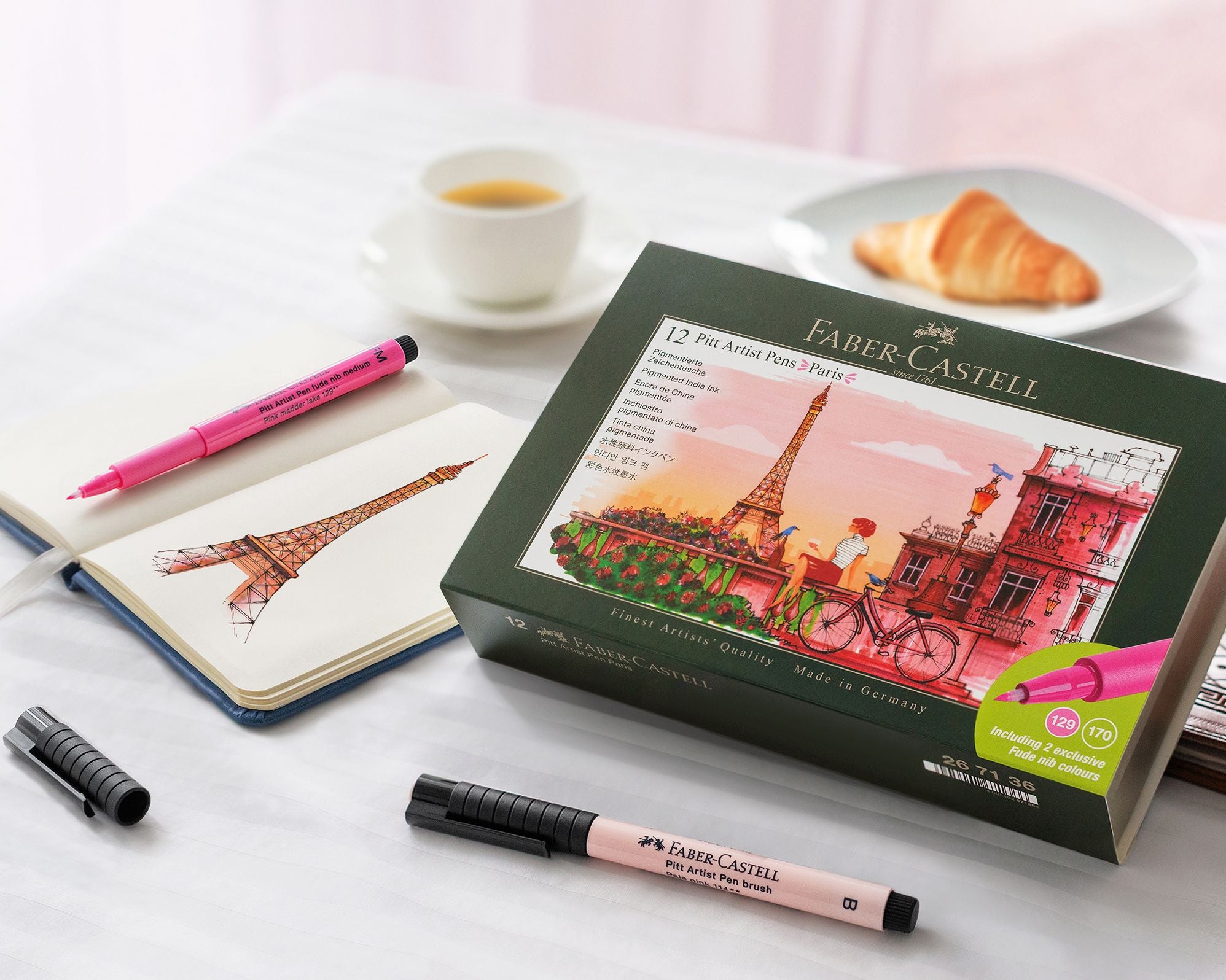Pitt Artist Pen Limited Edition City Collection - Paris - Image 8