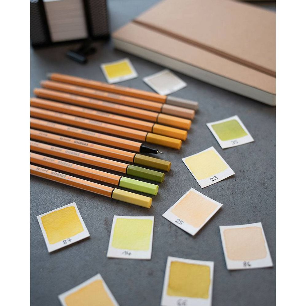 Stabilo Point 88 Fineliner Pastel Pen Set - Image 13