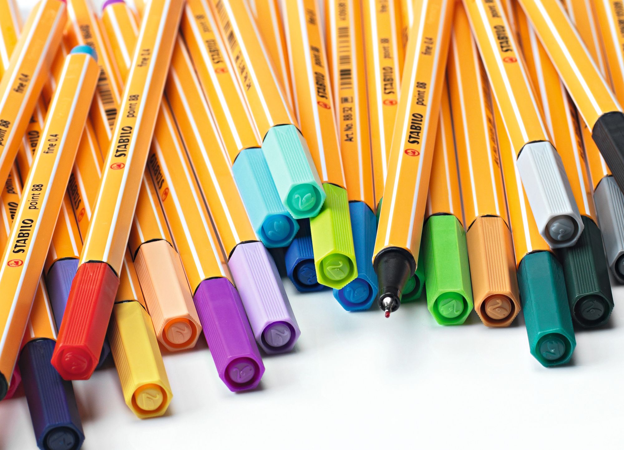 Stabilo Point 88 Fineliner Pastel Pen Set - Image 3