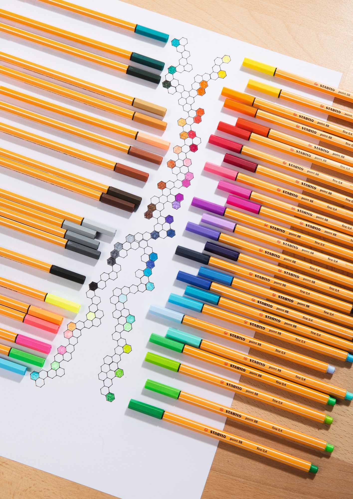 Stabilo Point 88 Fineliner Pastel Pen Set - Image 5