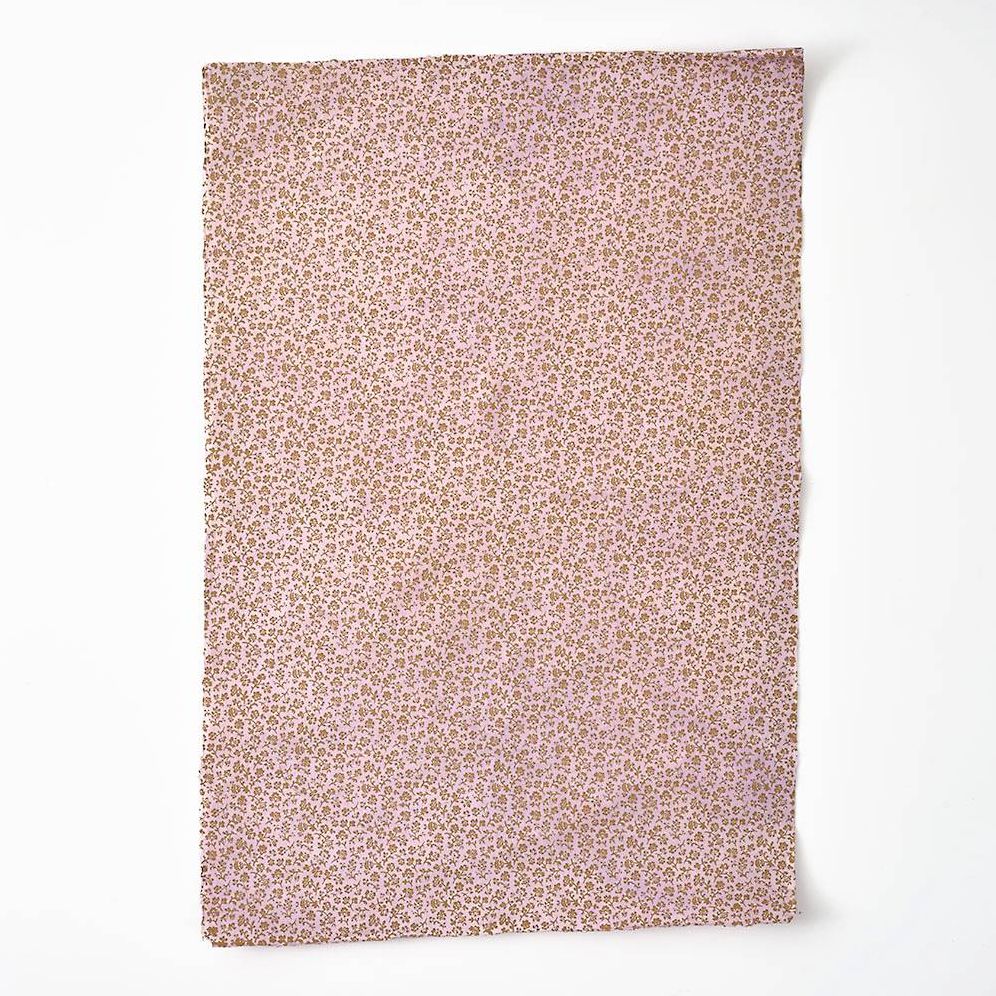 Lavender Wild Dove Florals Handmade Paper - Image 2