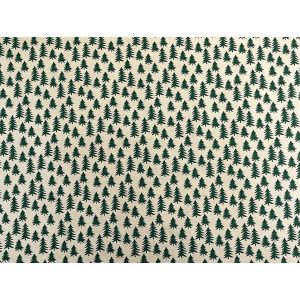 Christmas Trees on White Handmade Paper
