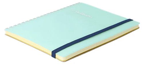 Delfonics CLEAR Blue Large Rollbahn Notebook - Image 4
