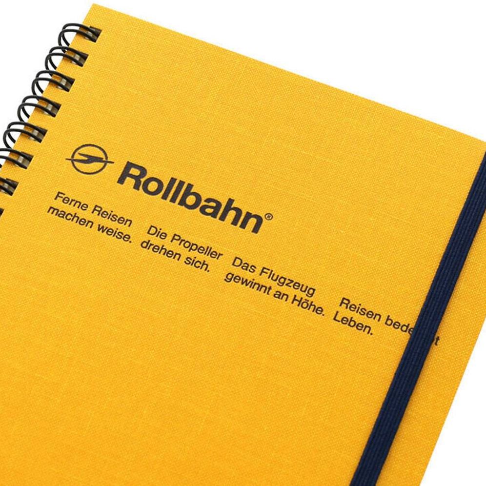 Delfonics Rollbahn Yellow Notebook - Image 2
