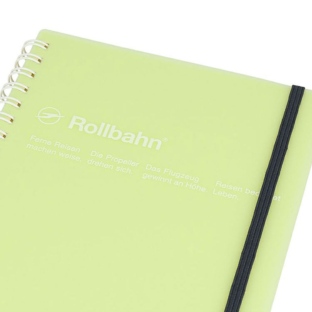 Delfonics Rollbahn Clear Green Notebook - Large - Image 2