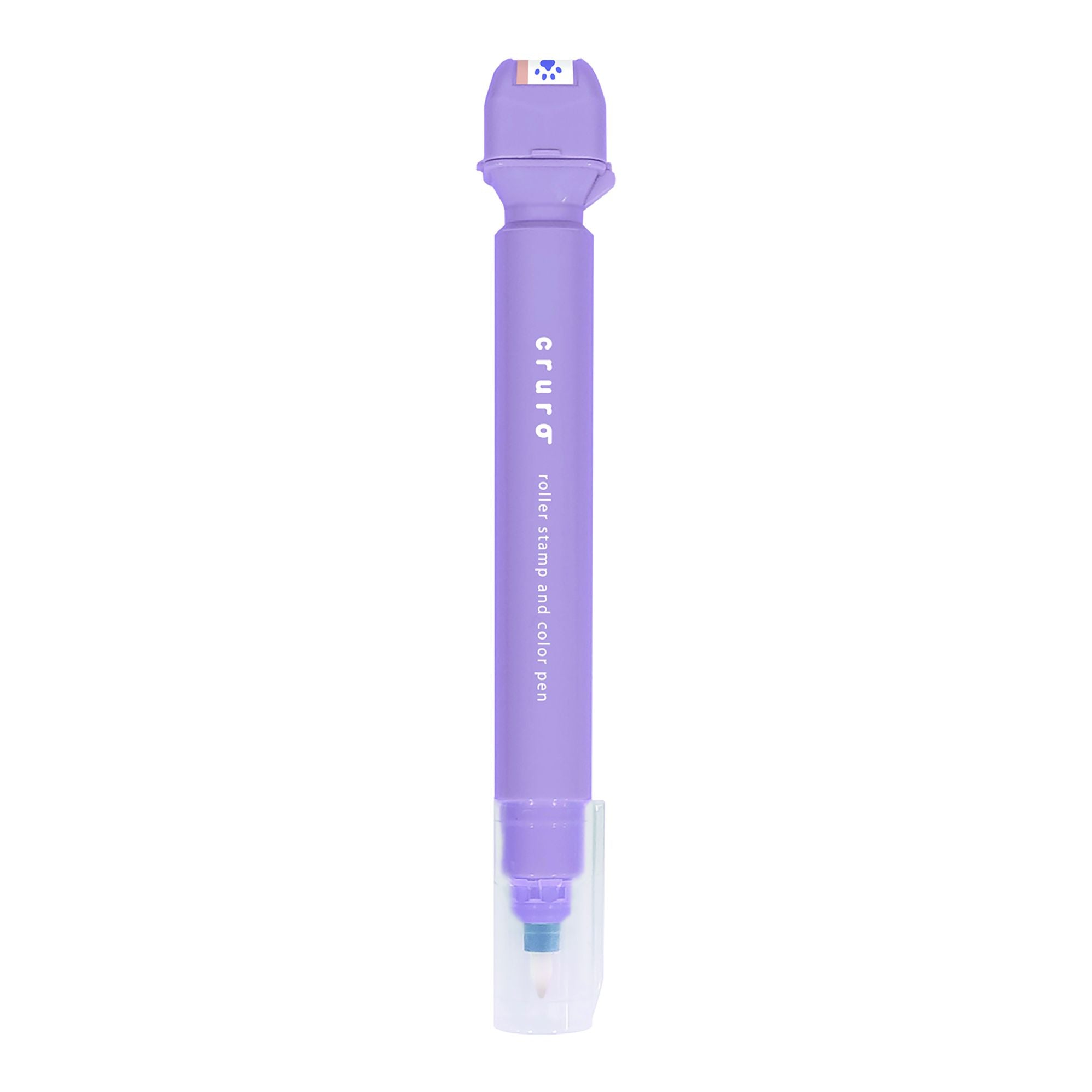 Cruro Stamp Marker - Purple Cat Footprints - Image 2