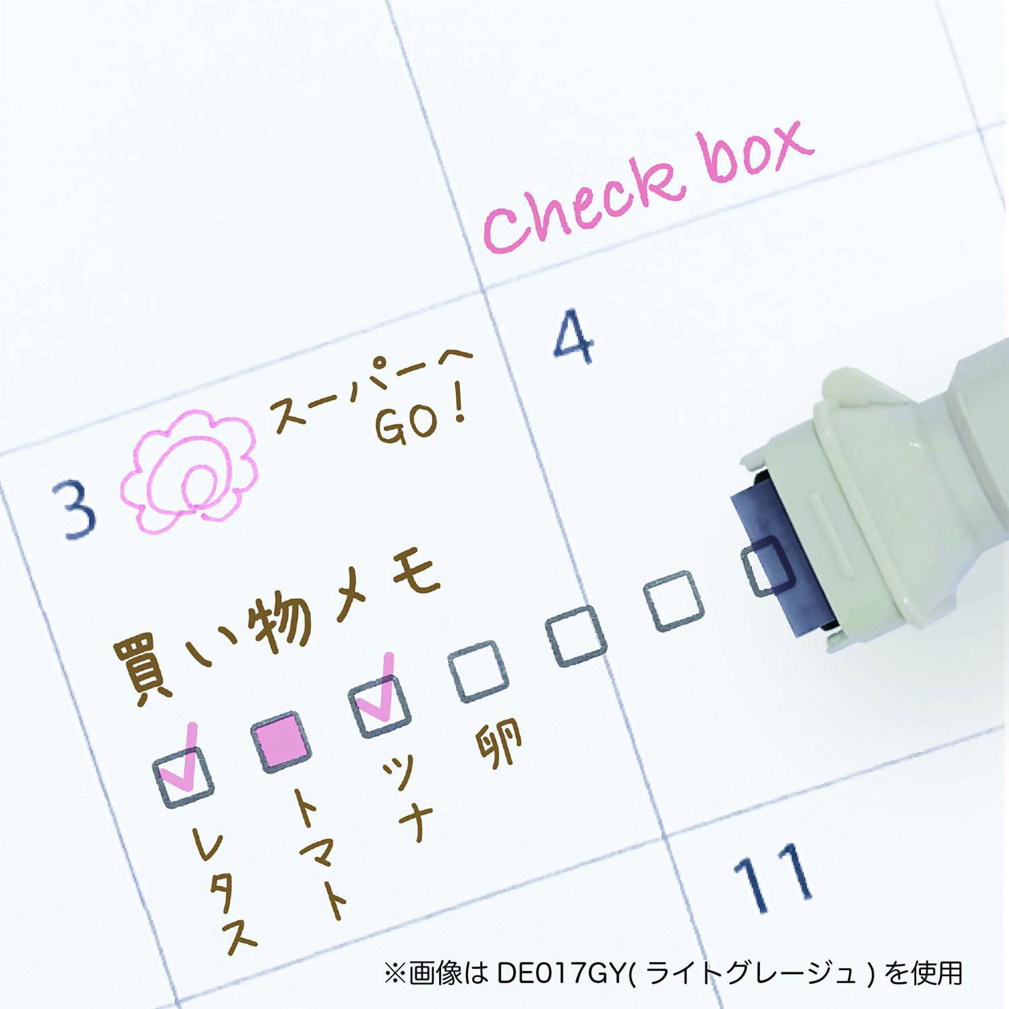 Cruro Stamp Marker - Grey Check Box - Image 4