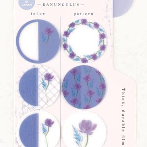 Hibiya-Kadan Index Sticky Notes Round