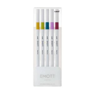 EMOTT Fineliner Retro Pen Set 5PC