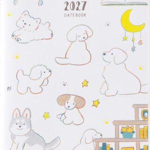 2027 Midori Pocket Diary Mini Dog