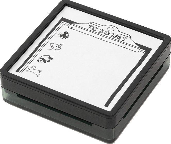 Midori Paintable Stamp - Pre-inked To do list - Image 2