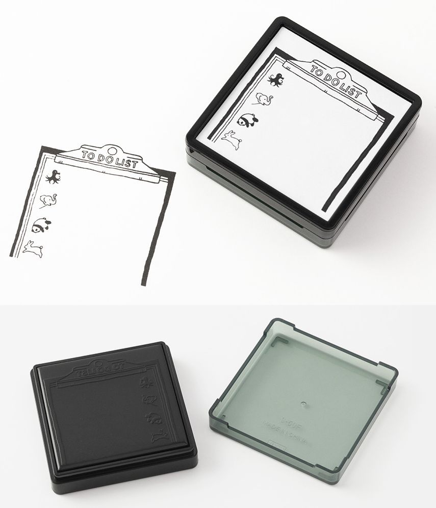 Midori Paintable Stamp - Pre-inked To do list - Image 3