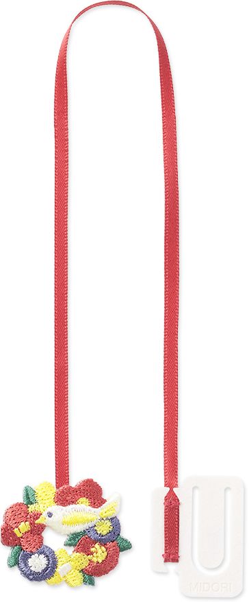 Midori Embroidery Bookmark Clip Bird - Image 11