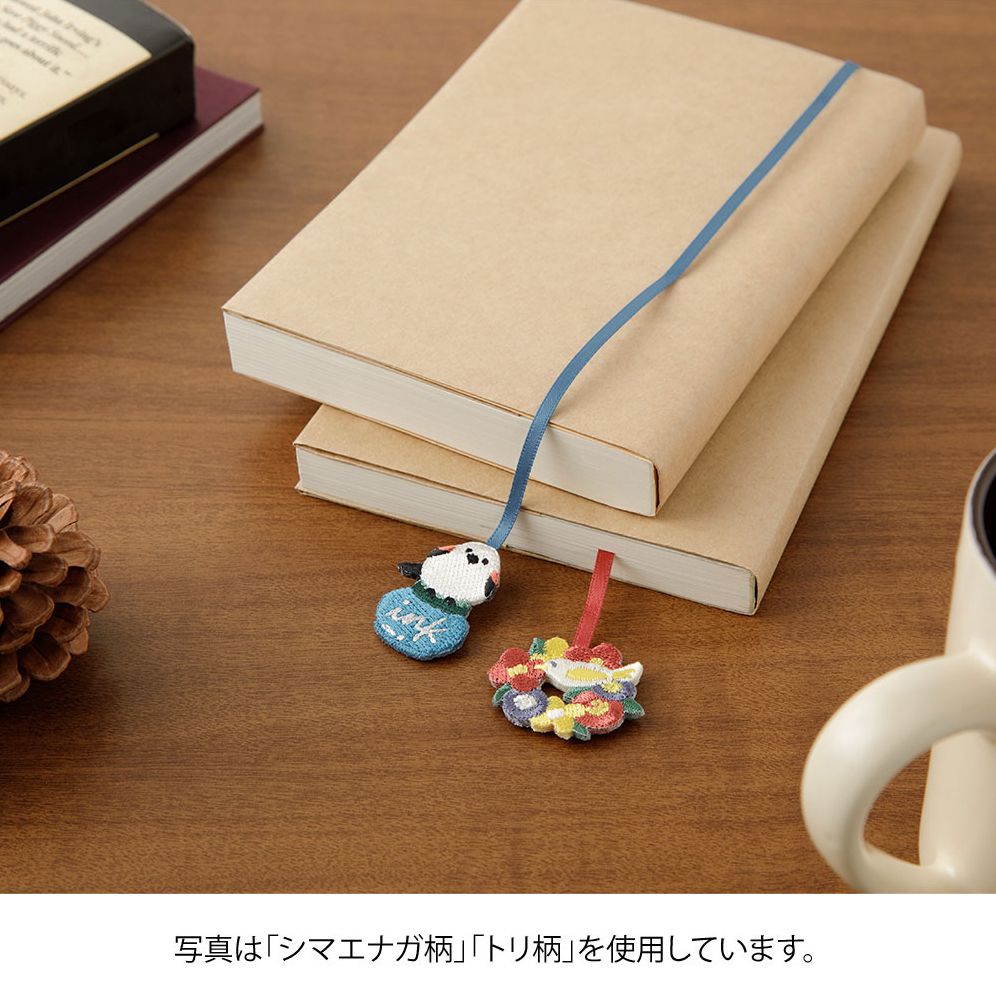 Midori Embroidery Bookmark Clip Bird - Image 10