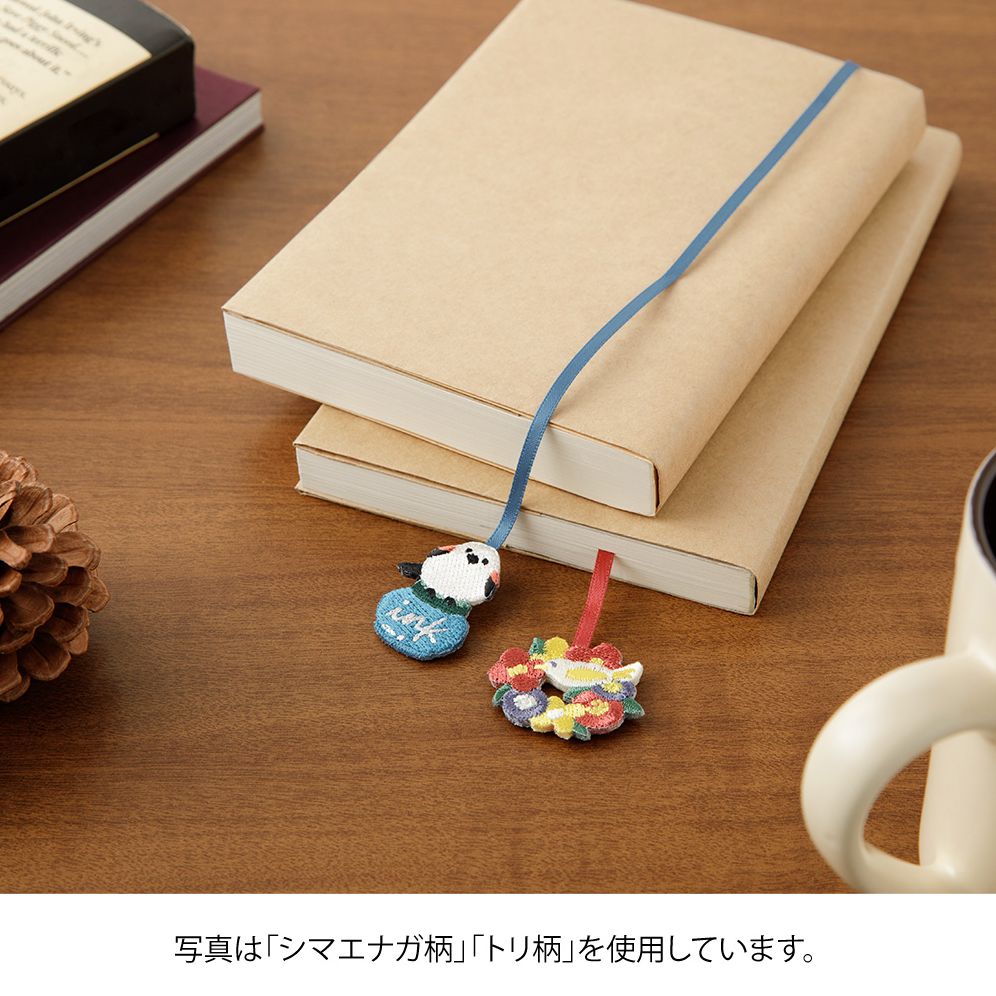 Midori Embroidery Bookmark Clip Bird - Image 5