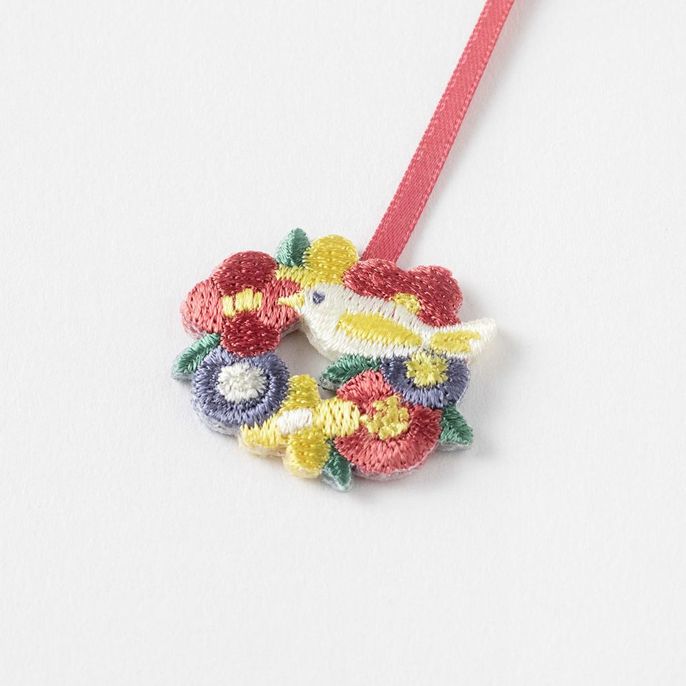 Midori Embroidery Bookmark Clip Bird - Image 7