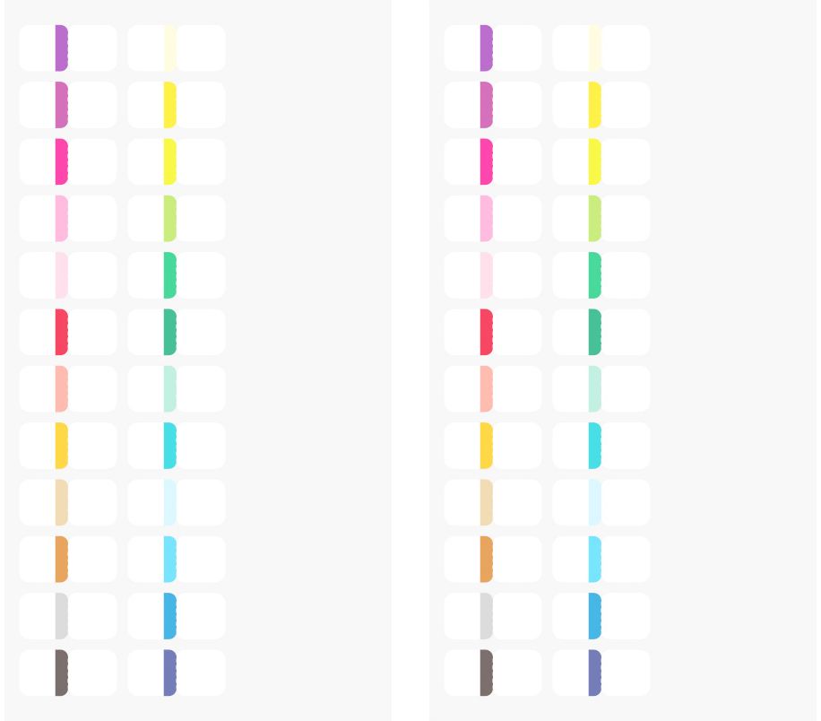 Midori Index Labels: Chiratto 24 Vivid Colors - Image 2