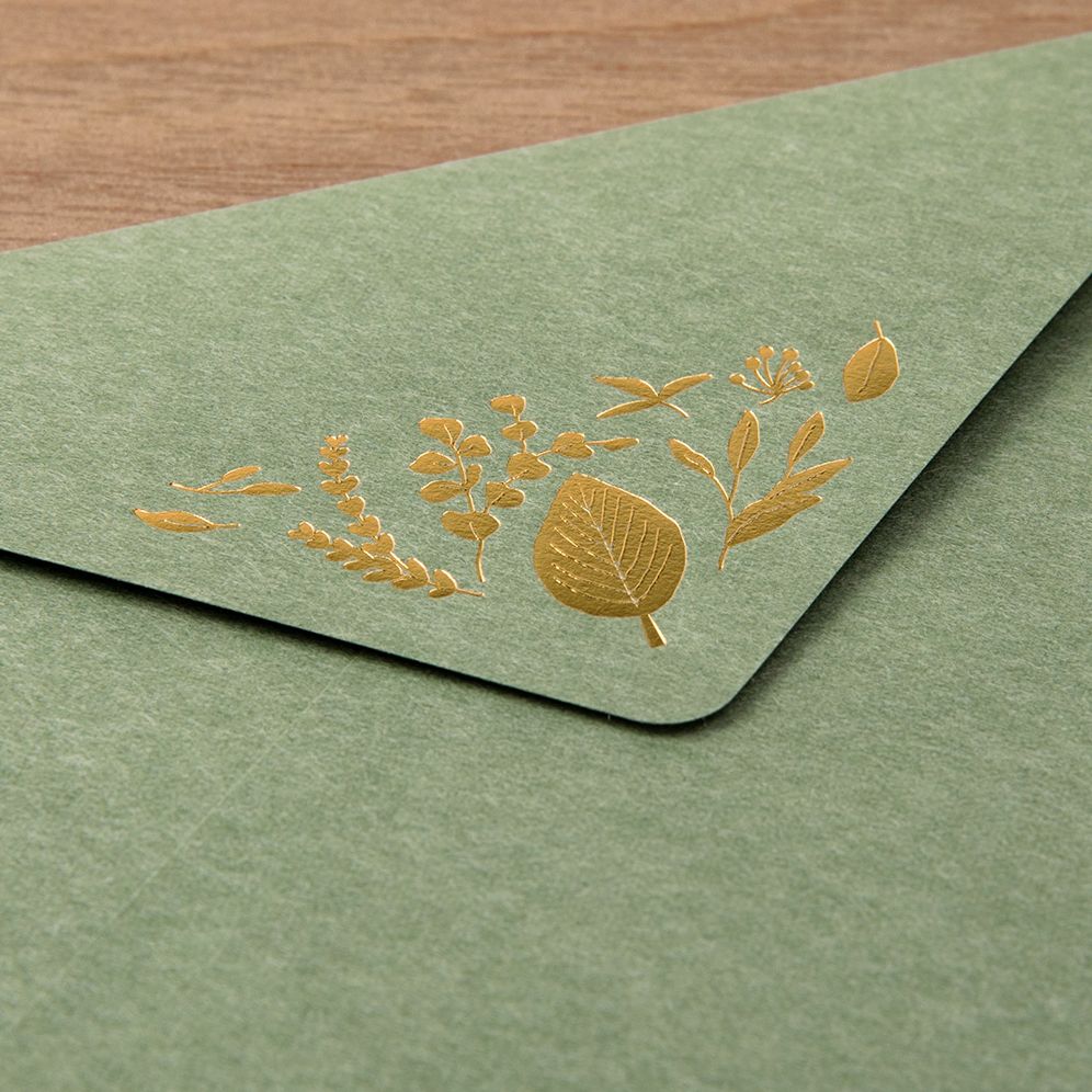 Midori Leaves Letter Writing Set - Image 6
