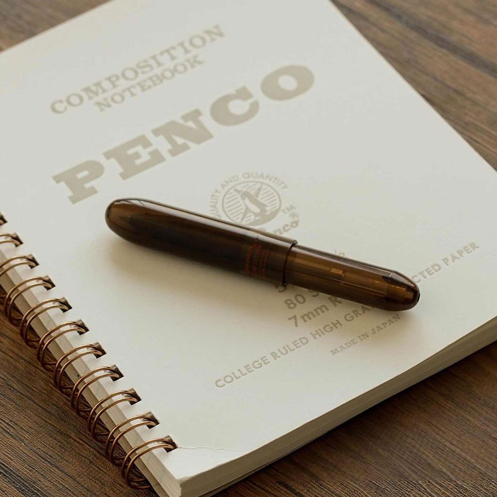 Perfection Ballpoint Pen Light (penco)/ Clear Brown - Image 3