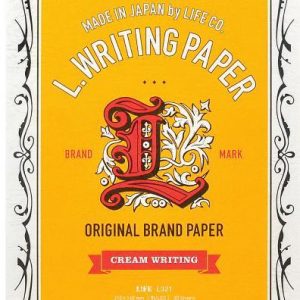 L.Writing Paper Cream A5 Lined
