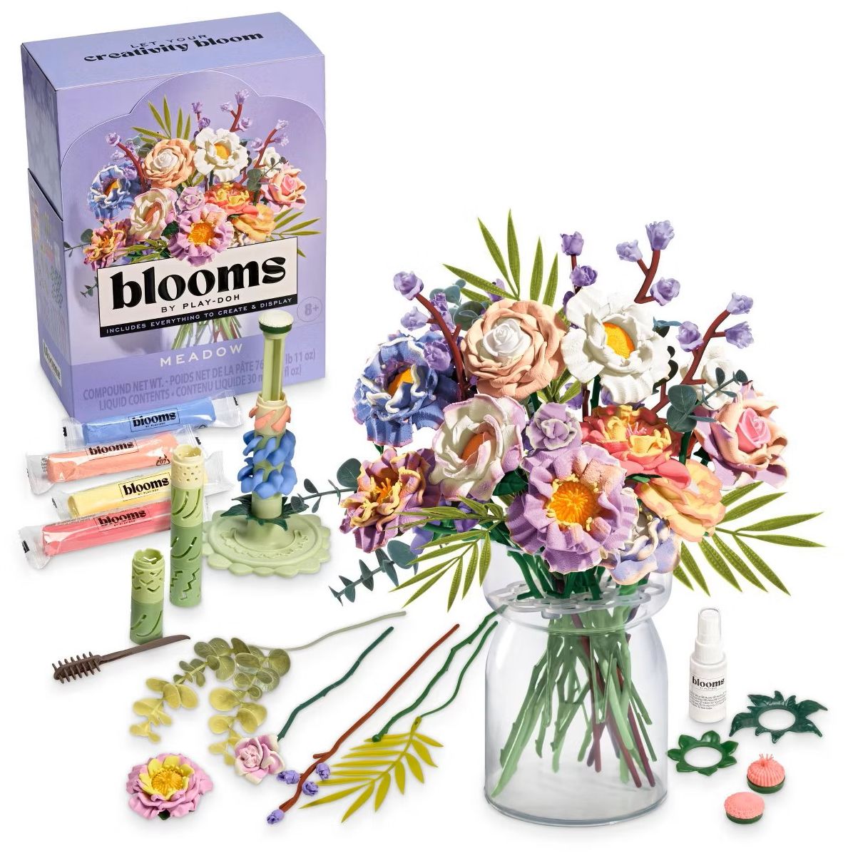 Play Doh Blooms Meadow Bouquet Kit - Image 2