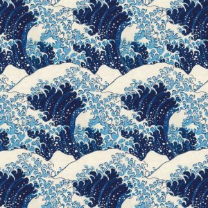 Great Wave Flat Sheet Wrap