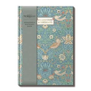 Morris & Co. Strawberry Thief Address Book