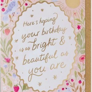 Bright and Beautiful Birthday Card