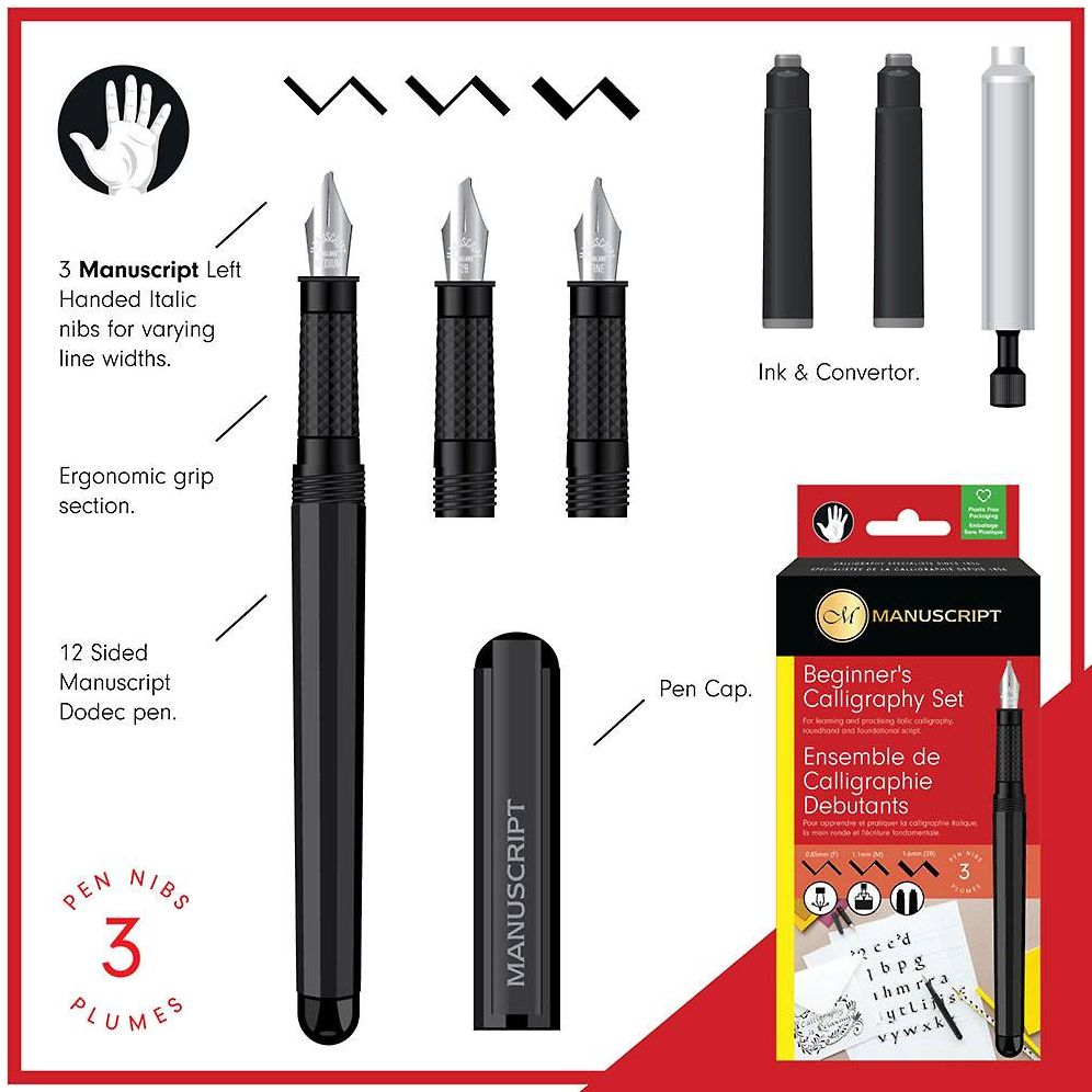 Manuscript Modern Beginner's Calligraphy Set - Image 7