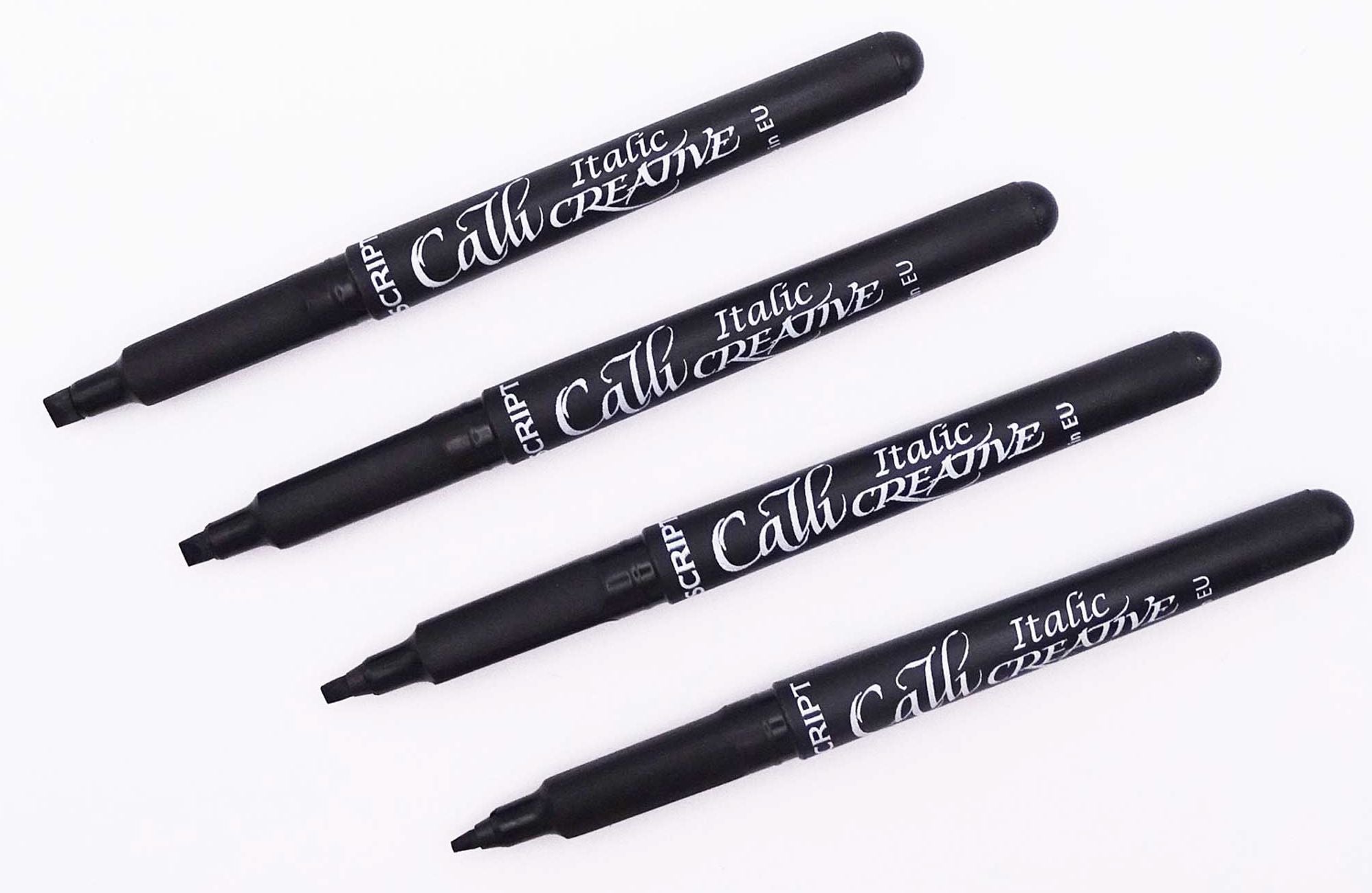 Manuscript Callicreative Italic Markers - pack of 4 - Black - Fine/Medium/Broad/Extra Broad - Image 11