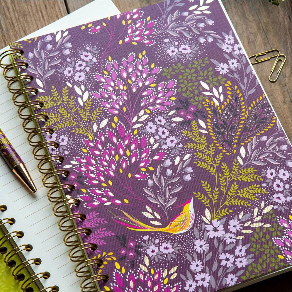 Haveli Garden Wire Spiral Notebook - Image 8