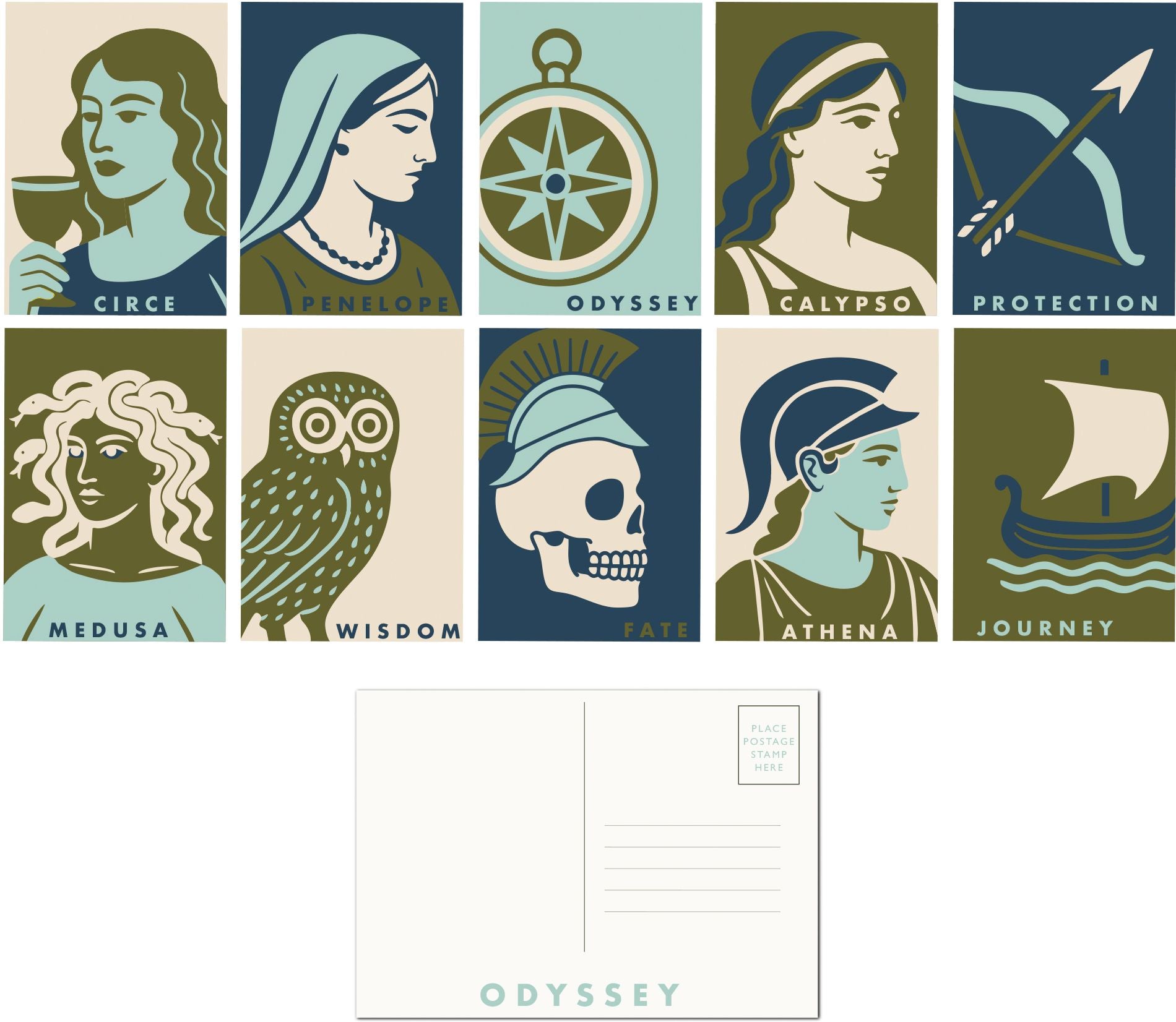 The Odyssey Postcard Booklet - Image 2