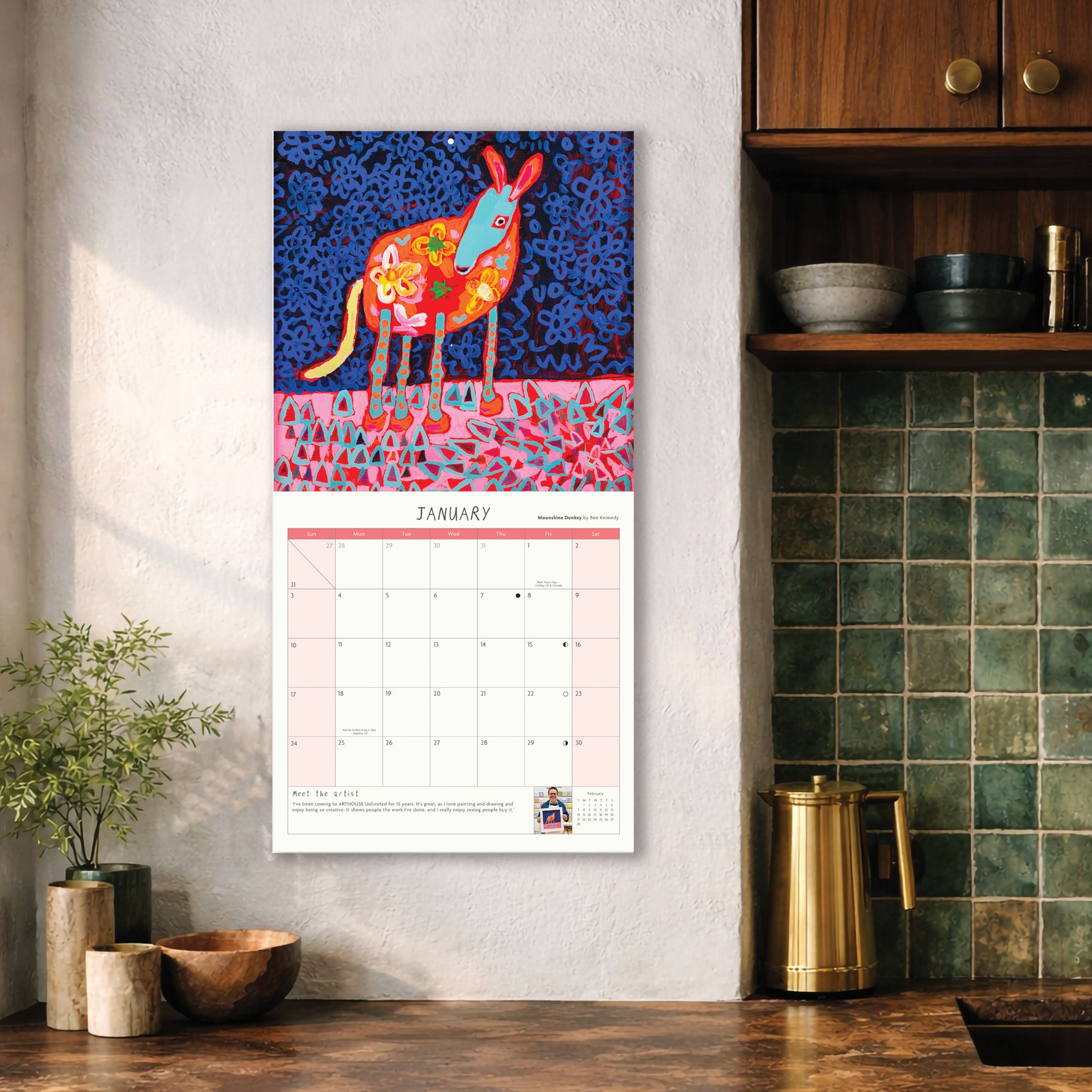 2027 Arthouse Unlimited SQ Calendar - Image 3