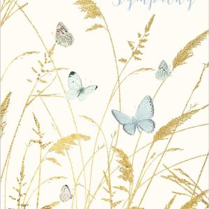 Butterflies Sympathy Greeting Card