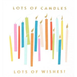Lots Of Candles Birthday Card