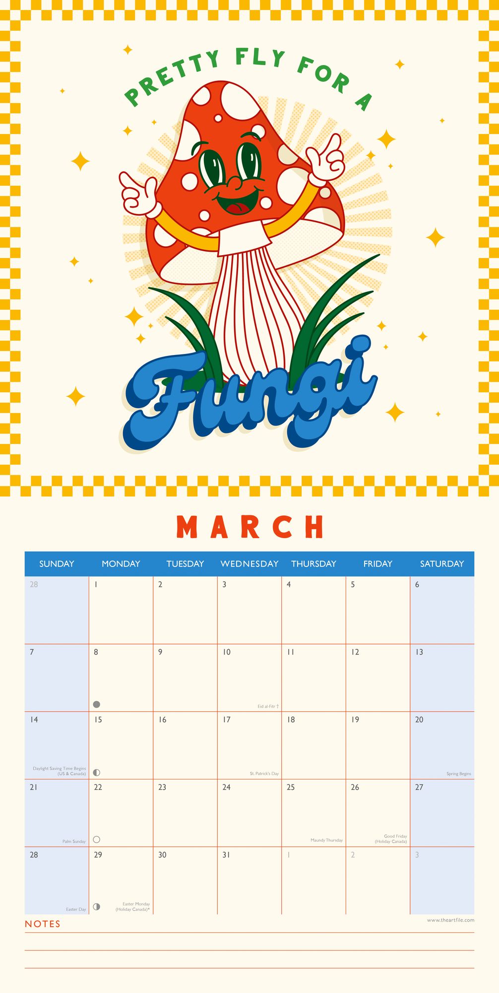 2027 Rise 'N Grind Wall Calendar - Image 3