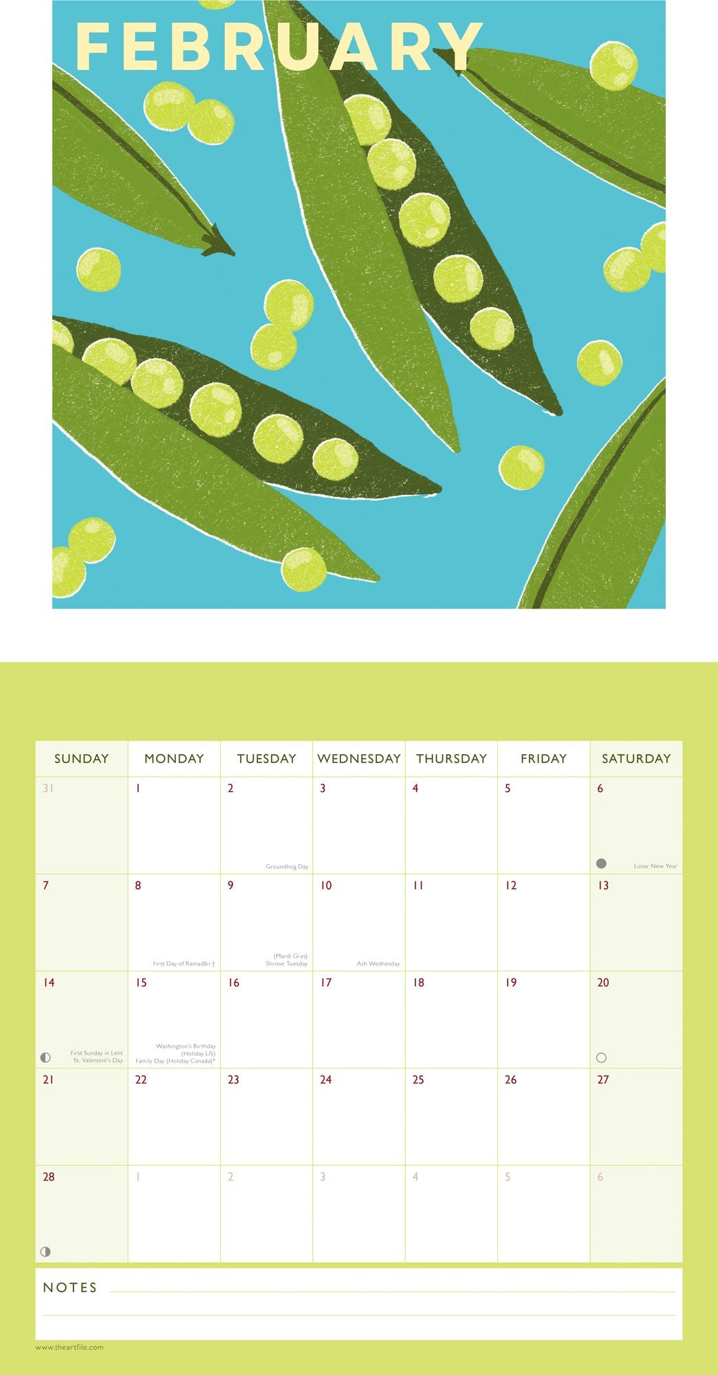 2027 Planted Wall Calendar - Image 2