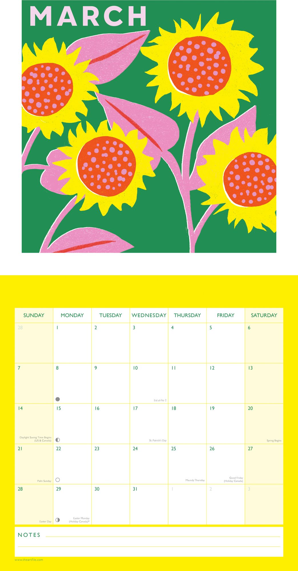 2027 Planted Wall Calendar - Image 3