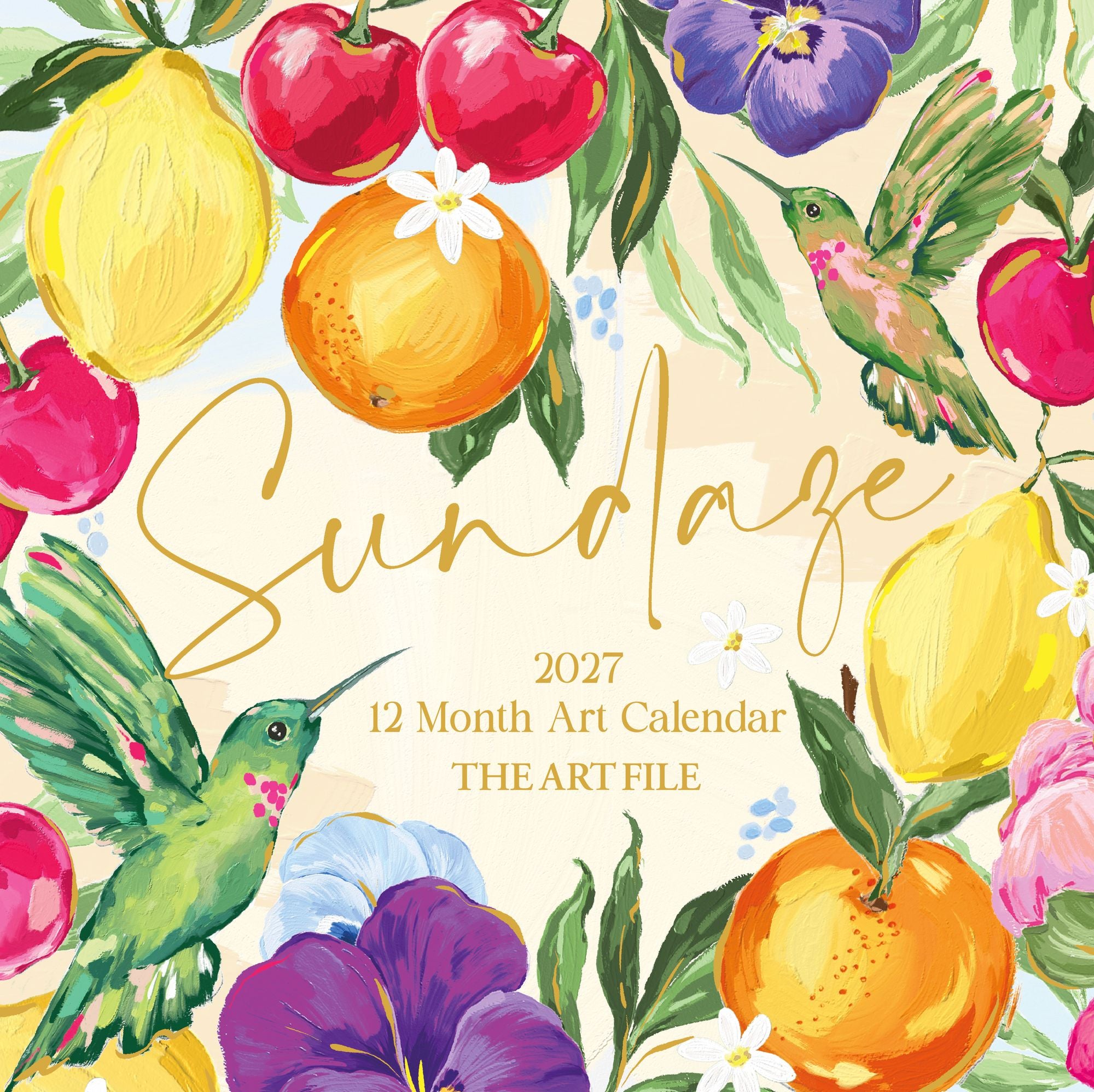 2027 Sundaze Wall Calendar
