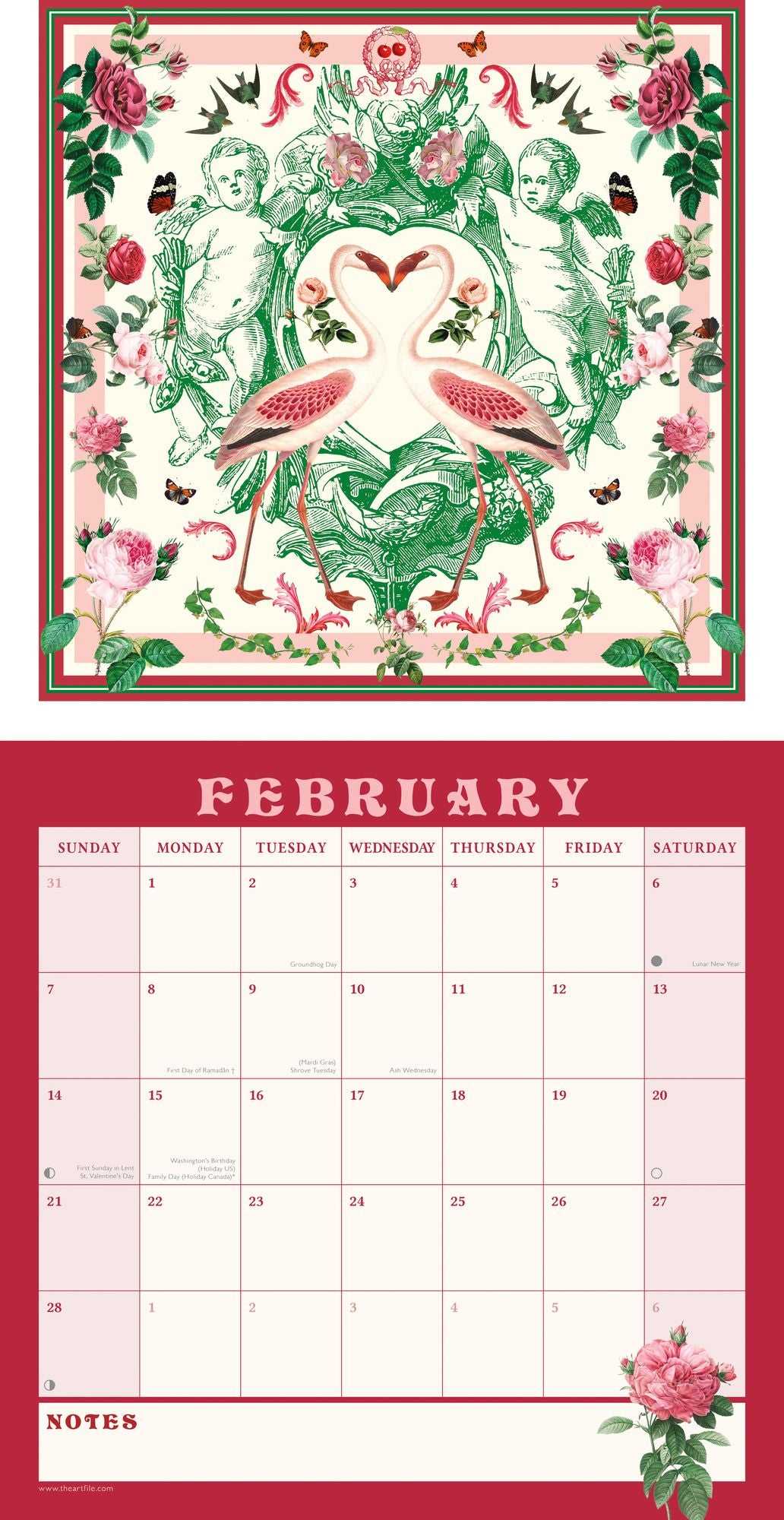 2027 Tree of Life Wall Calendar - Image 2