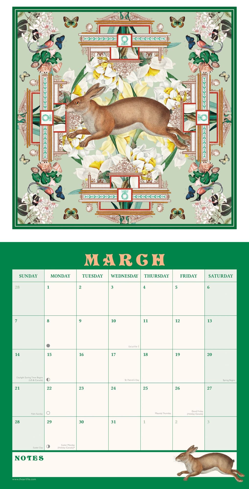 2027 Tree of Life Wall Calendar - Image 3